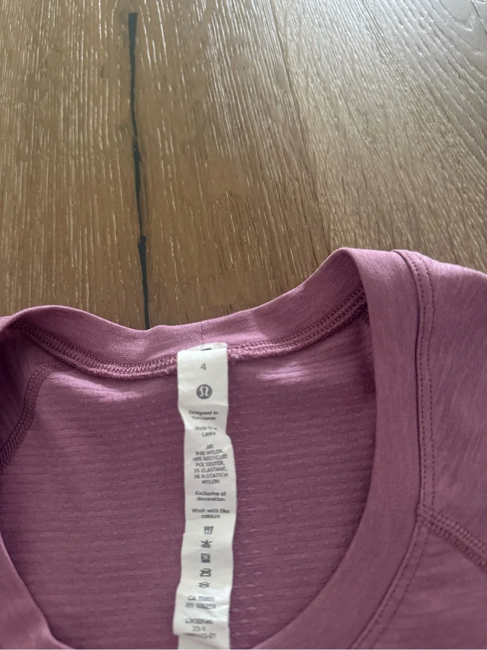 Lululemon Swiftly Tech. Purple